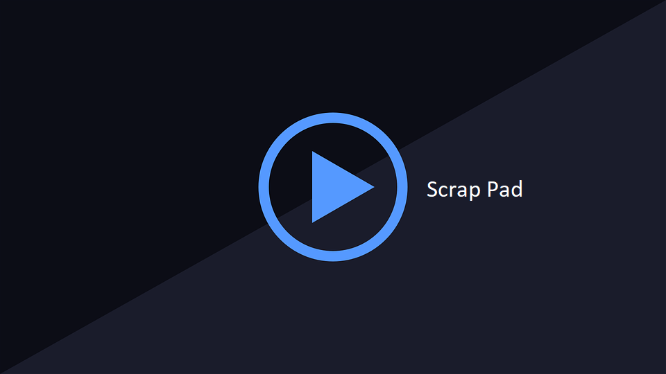 Scrap Pad